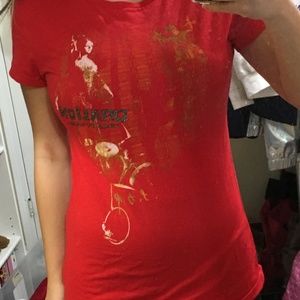 Red Cirque Du Soleil Tee Shirt